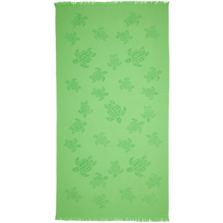Autros Liso - Futa de tejido terry con estampado Turtles Jacquard, Hierba verde front Autros Liso - Futa de tejido terry con estampado Turtles Jacquard, Hierba verde front
