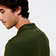Men Others Solid - Men Tencel Polo Shirt Solid, Pepper details view 2