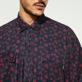 Men Others Printed - Men Corduroy Overshirt Micro Ronde Tortues, Navy details view 5
