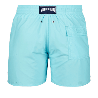 Men Classic Solid - Men swimtrunks Solid, Aquamarine back Men Classic Solid - Men swimtrunks Solid, Aquamarine back