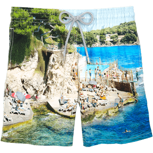男款 Classic 印制 - Men Swimwear Rock - Vilebrequin x Massimo Vitali, Unique 正面图