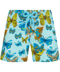 Bambina Altri Stampato - Pantaloncini mare bambina Butterflies, Laguna vista frontale