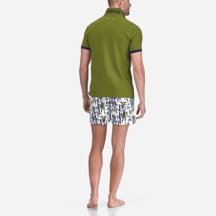 Men Others Solid - Men Cotton Pique Polo shirt Solid, Moss supp4 Men Others Solid - Men Cotton Pique Polo shirt Solid, Moss supp4