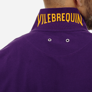 Homme AUTRES Uni - Polo en Piqué de Coton Homme Uni, Zinzolin supp1 Homme AUTRES Uni - Polo en Piqué de Coton Homme Uni, Zinzolin supp1