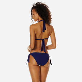 Vilebrequin Slip Bikini Donna da Allacciare Coral And Turtles