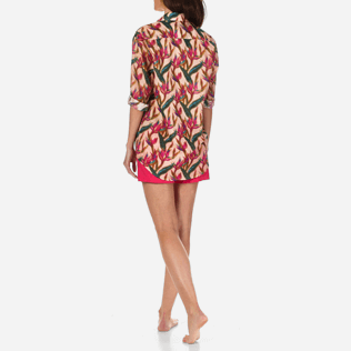 Chemises Imprimé - Chemise en Voile de Coton Unisexe Paradise 3D, Nude backworn Chemises Imprimé - Chemise en Voile de Coton Unisexe Paradise 3D, Nude backworn