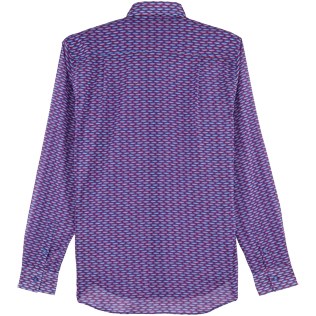 Autros Estampado - Camisa de algodón con estampado Marbella unisex, Grosella back Autros Estampado - Camisa de algodón con estampado Marbella unisex, Grosella back