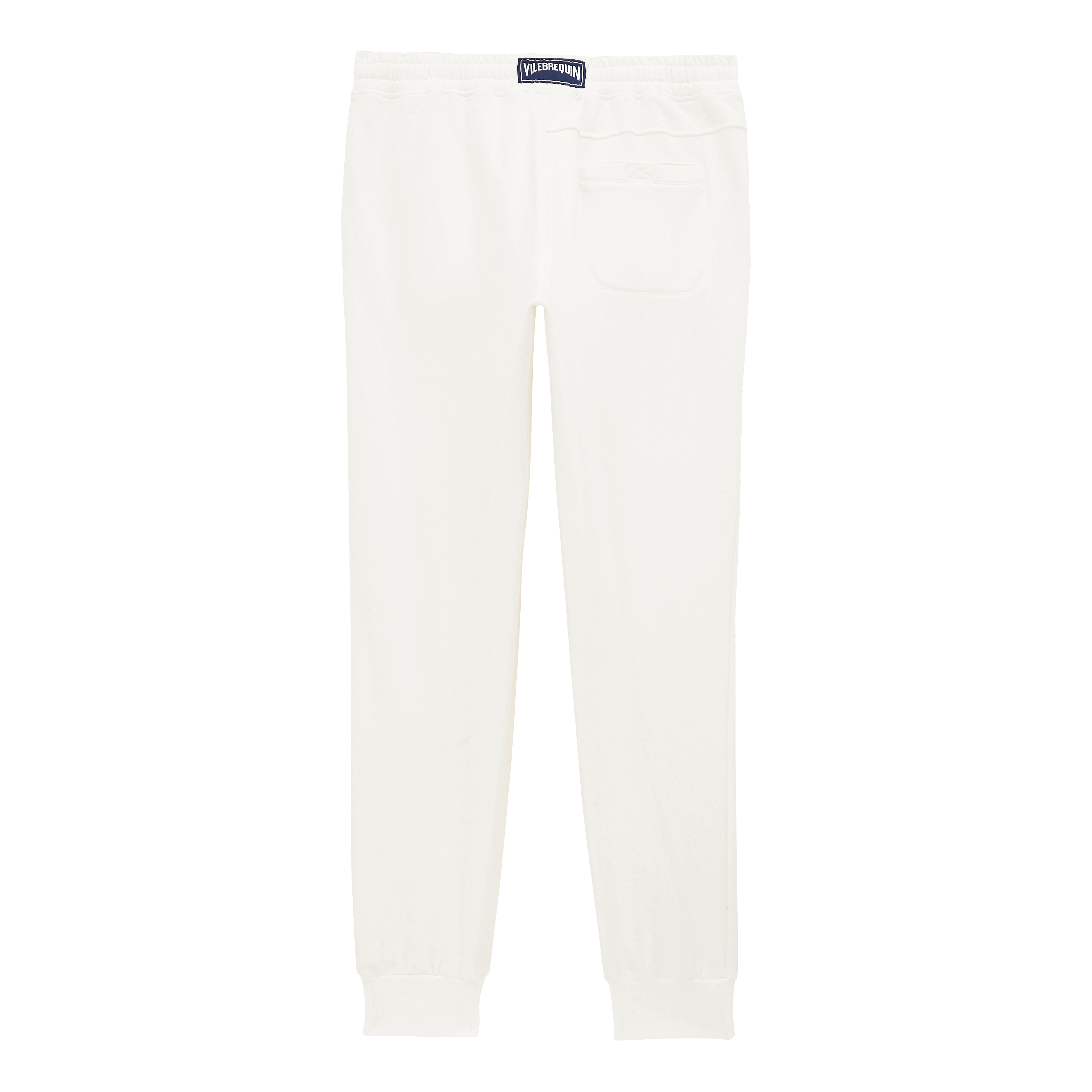 Plain white joggers sale