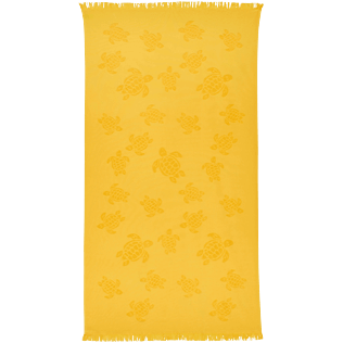 Autros Liso - Futa de tejido terry con estampado Turtles Jacquard, Curry front Autros Liso - Futa de tejido terry con estampado Turtles Jacquard, Curry front