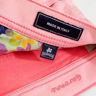 Herren Andere Uni - Bermudashorts für Herren im 5-Taschen-Design in Neonpink, Fluo pink supp3 Herren Andere Uni - Bermudashorts für Herren im 5-Taschen-Design in Neonpink, Fluo pink supp3