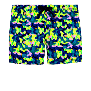 Boys Others Printed - Boys Swim Trunks Boxer Cuts Neo camo Turtles, Neon yellow front Boys Others Printed - Boys Swim Trunks Boxer Cuts Neo camo Turtles, Neon yellow front