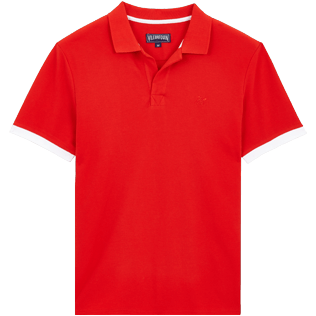 Men Others Solid - Men Cotton Polo Shirt Solid, Medicis red front Men Others Solid - Men Cotton Polo Shirt Solid, Medicis red front