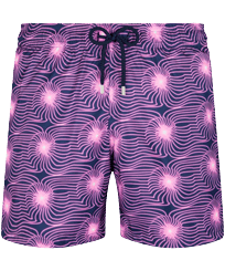Men Others Printed - Men Ultra-light and packable Swim Trunks Hypno Shell, Navy front view