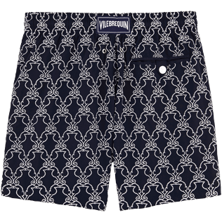Hombre Bordados Bordado - Bañador Mistral con bordado Sea Horses, Azul marino back Hombre Bordados Bordado - Bañador Mistral con bordado Sea Horses, Azul marino back