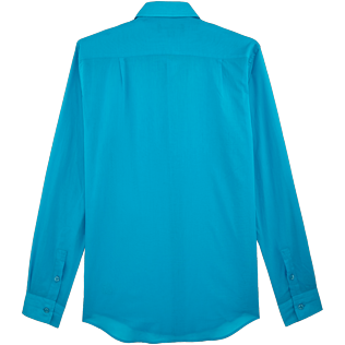Autros Liso - Camisa en velo de algodón de color liso unisex, Seychelles back Autros Liso - Camisa en velo de algodón de color liso unisex, Seychelles back