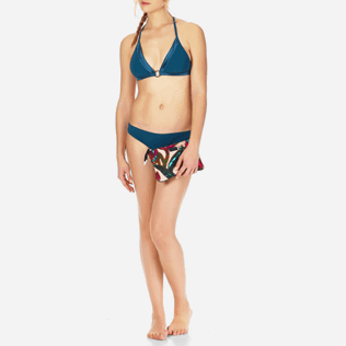 Women Halter Solid - Women Triangle Bikini Top Tuxedo, Spray supp3 Women Halter Solid - Women Triangle Bikini Top Tuxedo, Spray supp3