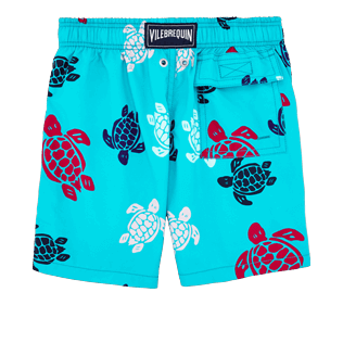 Niños Autros Estampado - Bañador con estampado Multicolor Turtles para niño, Curazao back Niños Autros Estampado - Bañador con estampado Multicolor Turtles para niño, Curazao back