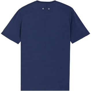 Men Others Solid - Men Organic Cotton T-Shirt Solid, Navy back Men Others Solid - Men Organic Cotton T-Shirt Solid, Navy back