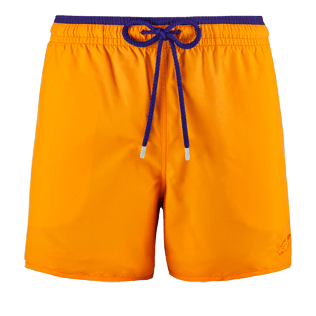 Men Classic Solid - Men Swimtrunks Bicolor, Kumquat front Men Classic Solid - Men Swimtrunks Bicolor, Kumquat front