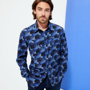 Chemise Homme Waves Site Vilebrequin Cvlc1v75