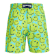 Men Others Printed - Men Swimwear Ultra-light and packable Turtles Smiley - Vilebrequin x Smiley®, Lazulii blue back view