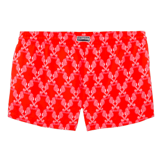 Donna Short Stampato - Shorts taglio dritto Valentine Day Hippocampes, Papavero back Donna Short Stampato - Shorts taglio dritto Valentine Day Hippocampes, Papavero back