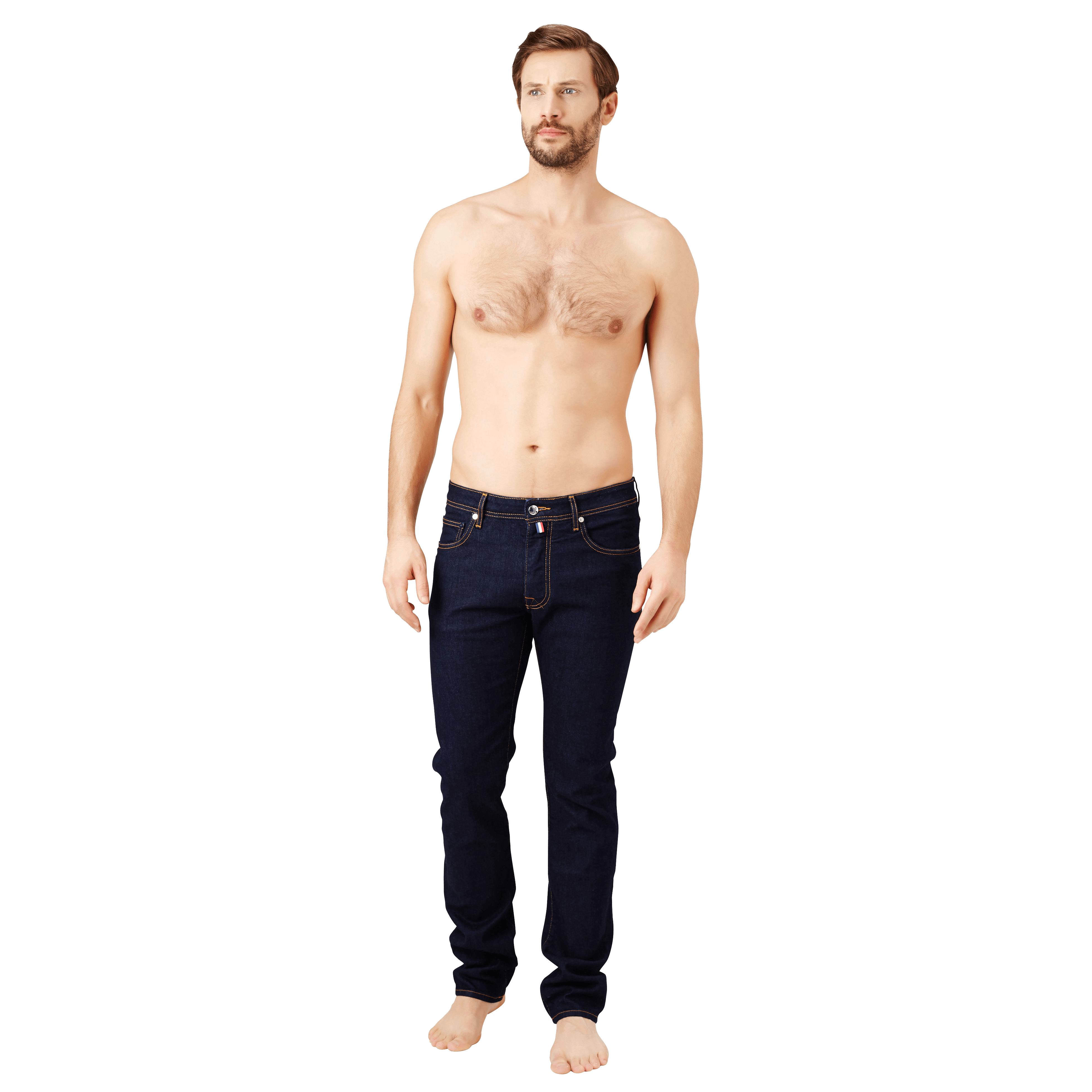 Vilebrequin Men 5-pocket Pants Regular Fit In Blue