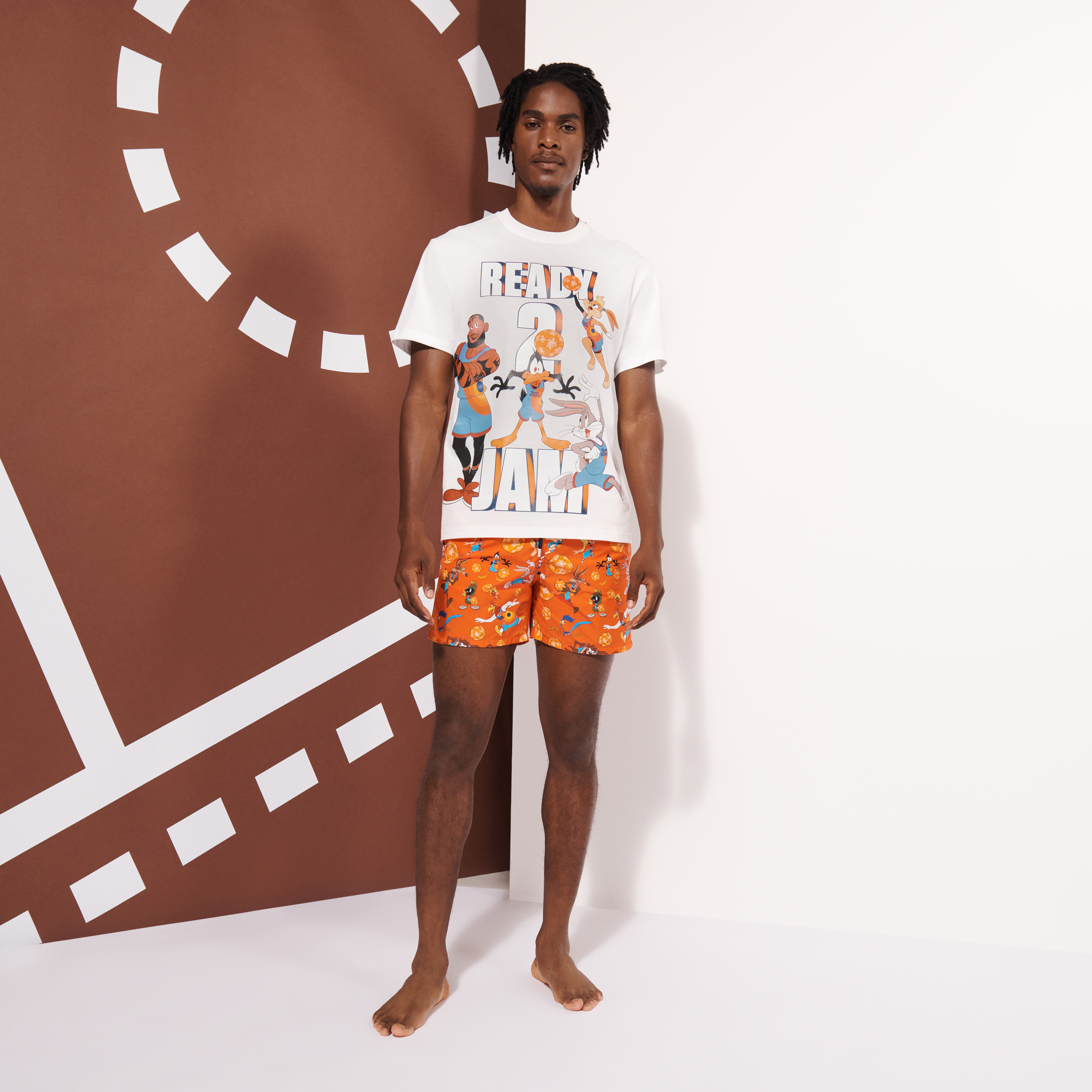 Men Cotton T-Shirt Ready 2 Jam | Vilebrequin Website | EDTZ1P67