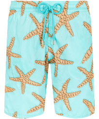 Men Others Printed - Men Swimwear Long Sand Starlettes, Lagoon front view