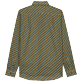 Andere Bedruckt - Smoked Fish Unisex Sommerhemd aus Baumwollvoile, Saphir Rückansicht