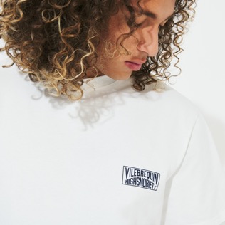Herren Andere Bedruckt - LA/St-Tropez T-Shirt für Herren - Vilebrequin x Highsnobiety, Weiss supp3 Herren Andere Bedruckt - LA/St-Tropez T-Shirt für Herren - Vilebrequin x Highsnobiety, Weiss supp3
