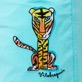 Hombre Bordados Bordado - Bañador con bordado The Year of the Tiger para hombre, Lazulii blue detalles vista 3