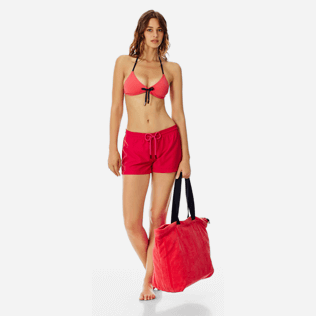 Damen Triangel Uni - Neopren Triangel-Bikinioberteil für Damen, Hibiskus supp2 Damen Triangel Uni - Neopren Triangel-Bikinioberteil für Damen, Hibiskus supp2