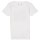 Mujer Autros Estampado - Camiseta de algodón con estampado Marguerites para mujer, Off white vista trasera