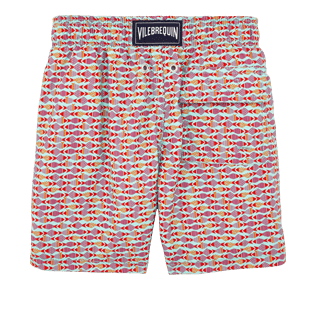 Boys Others Printed - Boys Swimwear Modernist Fish, Lagoon back Boys Others Printed - Boys Swimwear Modernist Fish, Lagoon back