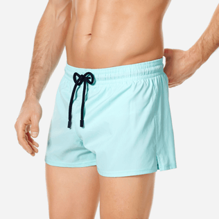 Homme CLASSIQUE COURT Uni - Maillot de Bain Homme Court et Ajusté Stretch Uni, Acqua supp1 Homme CLASSIQUE COURT Uni - Maillot de Bain Homme Court et Ajusté Stretch Uni, Acqua supp1