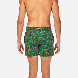 Hombres Corte Clásico Estampado - Bañador Superflex con estampado Natural Flowers, Aceituna supp2 Hombres Corte Clásico Estampado - Bañador Superflex con estampado Natural Flowers, Aceituna supp2