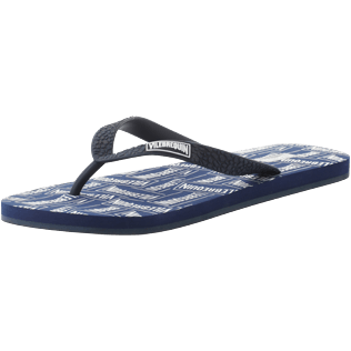 Homme AUTRES Uni - Tongs Homme Vilebrequin Labels, Bleu marine back Homme AUTRES Uni - Tongs Homme Vilebrequin Labels, Bleu marine back