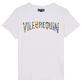 Uomo Altri Stampato - T-shirt uomo in cotone Octopus Band, Bianco vista frontale