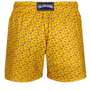 Uomo Classico ultraleggero Stampato - Men Swimwear Ultra-light and packable Micro Ronde des Tortues, Curry back Uomo Classico ultraleggero Stampato - Men Swimwear Ultra-light and packable Micro Ronde des Tortues, Curry back