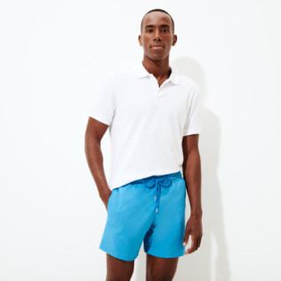 Herren Klassische dünne Stoffe Uni - Ultraleichte und verstaubare Solid Badeshorts für Herren, Star anise supp1 Herren Klassische dünne Stoffe Uni - Ultraleichte und verstaubare Solid Badeshorts für Herren, Star anise supp1