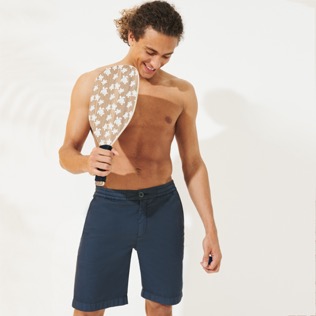 男款 Others 纯色 - Men Jogging Gabardine Bermuda Shorts, Navy supp2 男款 Others 纯色 - Men Jogging Gabardine Bermuda Shorts, Navy supp2
