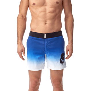 Homme CEINTURE PLATE Imprimé - Maillot de bain coupe ajustée Karl Lagerfeld, Ocean supp2 Homme CEINTURE PLATE Imprimé - Maillot de bain coupe ajustée Karl Lagerfeld, Ocean supp2