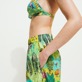Damen Andere Bedruckt - Jungle Rousseau Hose aus Baumwolle für Damen, Ginger Details Ansicht 2