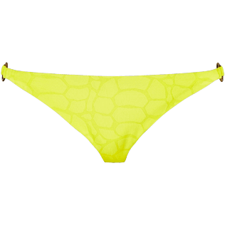 Mujer Braguitas Liso - Braguitas de bikini con estampado Turtles Scales para mujer, Chartreuse front Mujer Braguitas Liso - Braguitas de bikini con estampado Turtles Scales para mujer, Chartreuse front