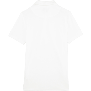 Donna Polo Unita - Polo donna in spugna tinta unita, Bianco back Donna Polo Unita - Polo donna in spugna tinta unita, Bianco back