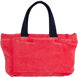 Others Solid - Small Terry Cloth Beach bag Jacquard Solid, Hibiscus back Others Solid - Small Terry Cloth Beach bag Jacquard Solid, Hibiscus back