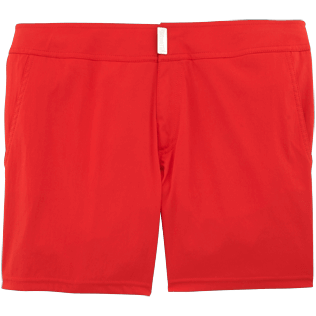 Homme CEINTURE PLATE Uni - Maillot de bain homme Stretch Ceinture Plate uni, Coquelicot front Homme CEINTURE PLATE Uni - Maillot de bain homme Stretch Ceinture Plate uni, Coquelicot front