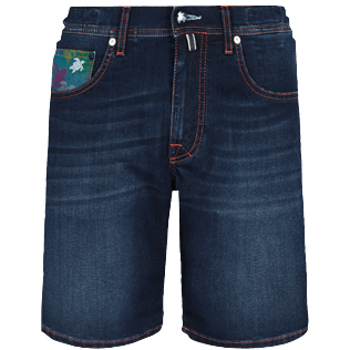 Men Others Printed - Men denim Bermuda Shorts printed 1988 Turtles Graffiti, Neon green front Men Others Printed - Men denim Bermuda Shorts printed 1988 Turtles Graffiti, Neon green front