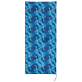 Others Printed - Beach Towel Nautilus Tie And Dye, Azure front view